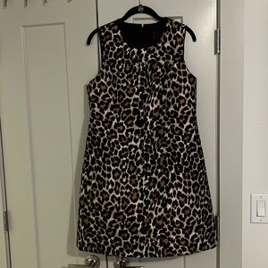 JCrew Leopard Dress